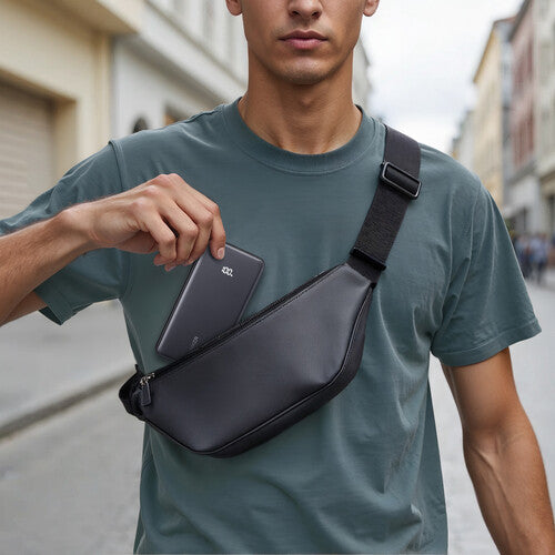 Anker Zolo Power Bank 10000mAh 22.5W With Built-In USB-C Cable - Black