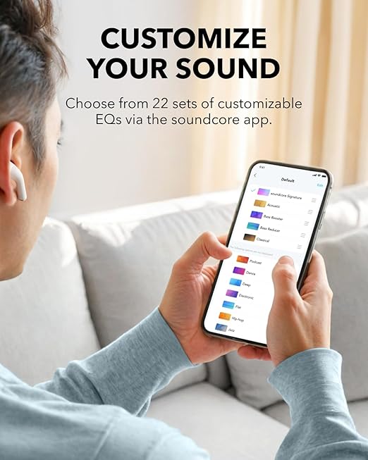 soundcore K20i True Wireless Earbuds - White