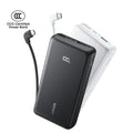 Anker Zolo Power Bank 20000mAh 22.5W With Built-In USB-C Cable - Black