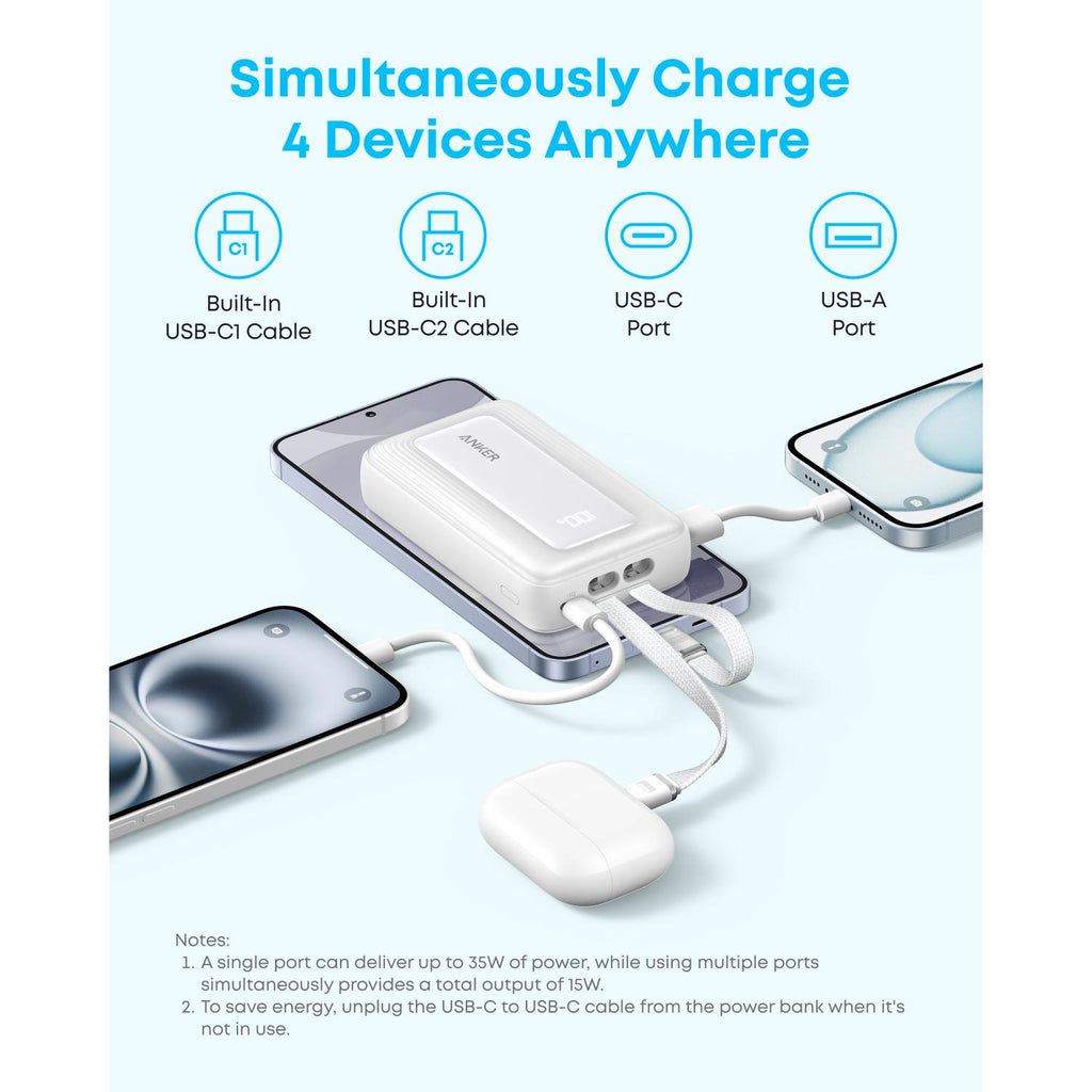 Anker Zolo Power Bank 10000MAH - Black