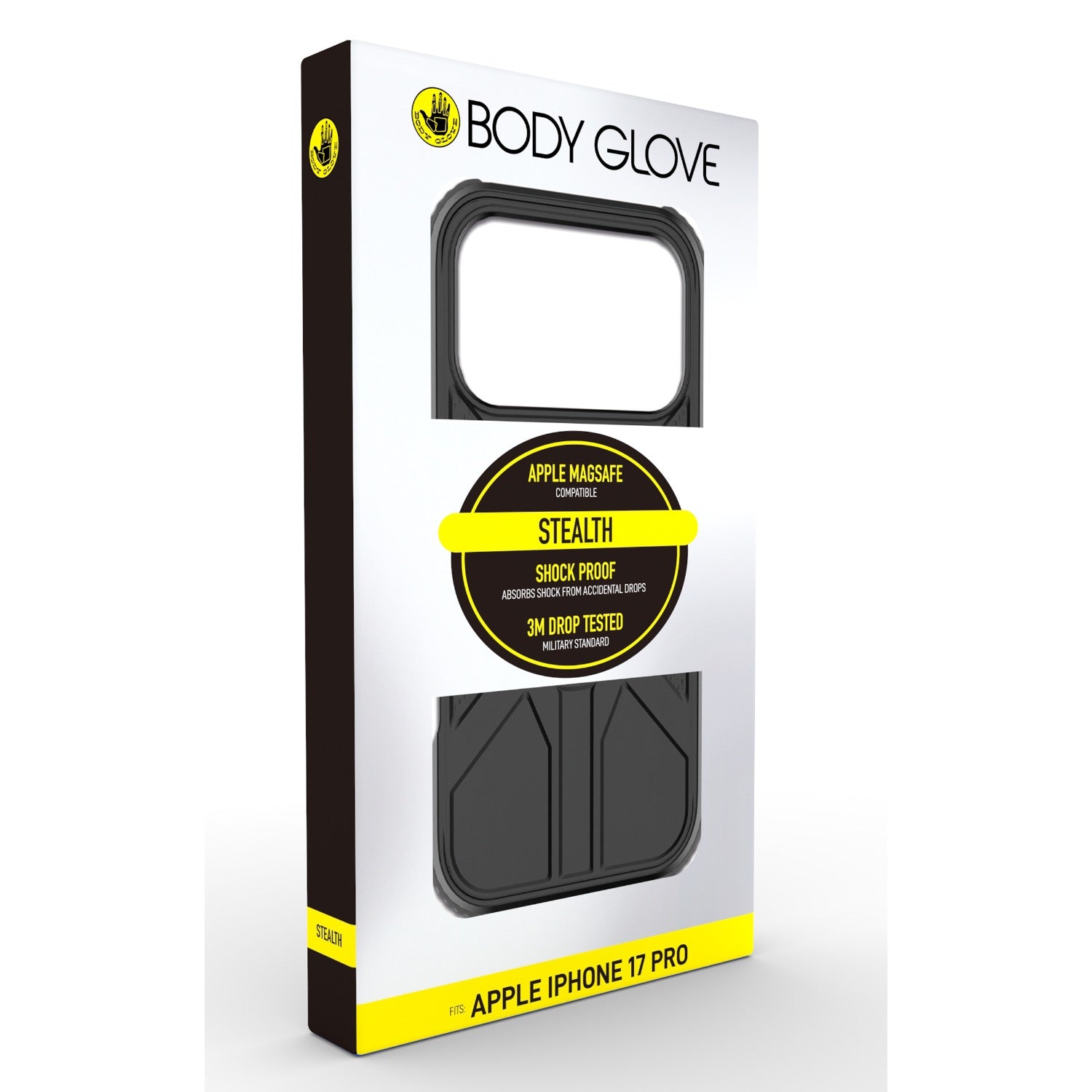 Body Glove Stealth Magnetic Case - Apple iPhone 17 Pro - Black