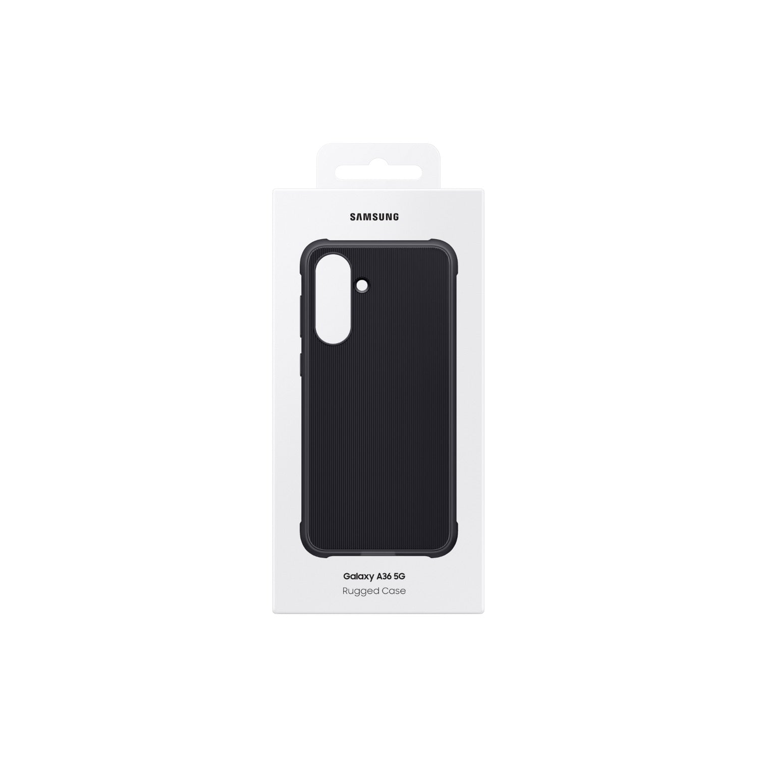Samsung Rugged Case - Samsung Galaxy A36 - Black