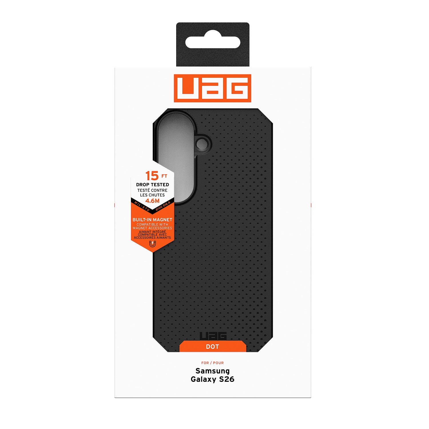 UAG Dot Magnetic Case - Samsung Galaxy S26 - Black