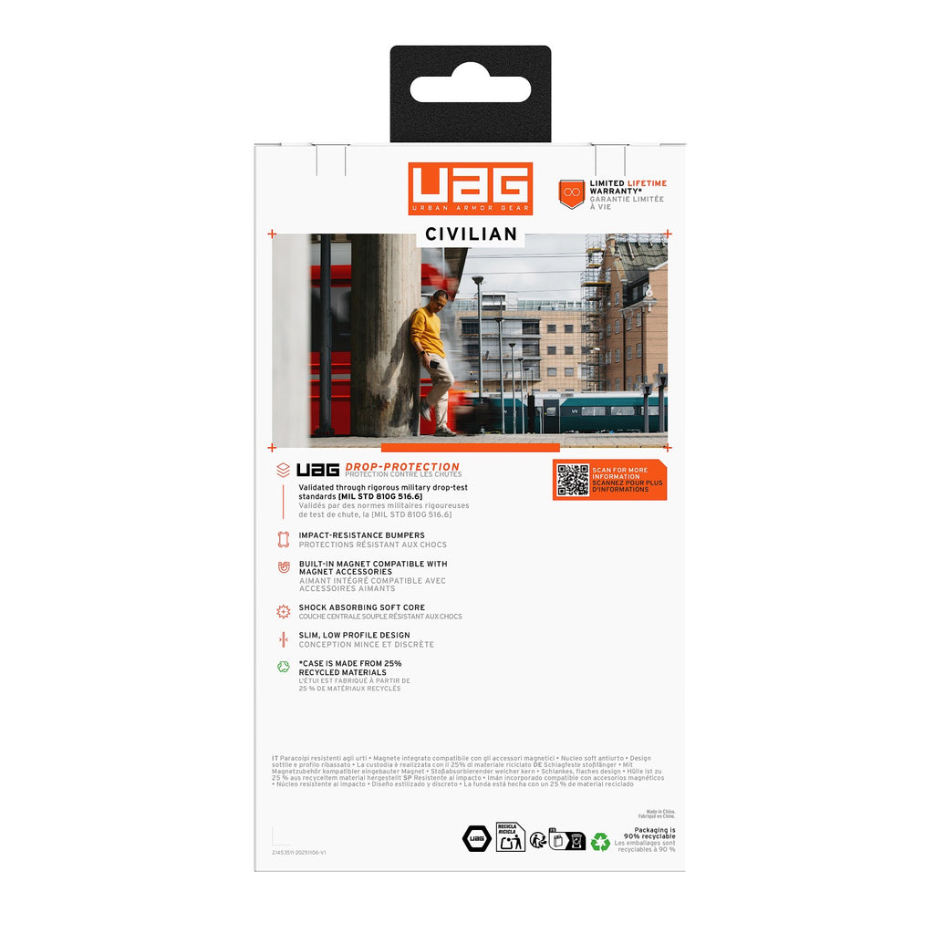 UAG Civilian Magnetic Case - Samsung Galaxy S26 Ultra - Black