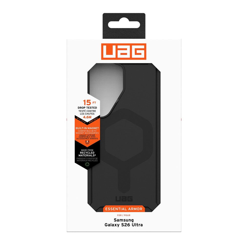 UAG Essential Armor Magnetic Case - Samsung Galaxy S26 Ultra - Black