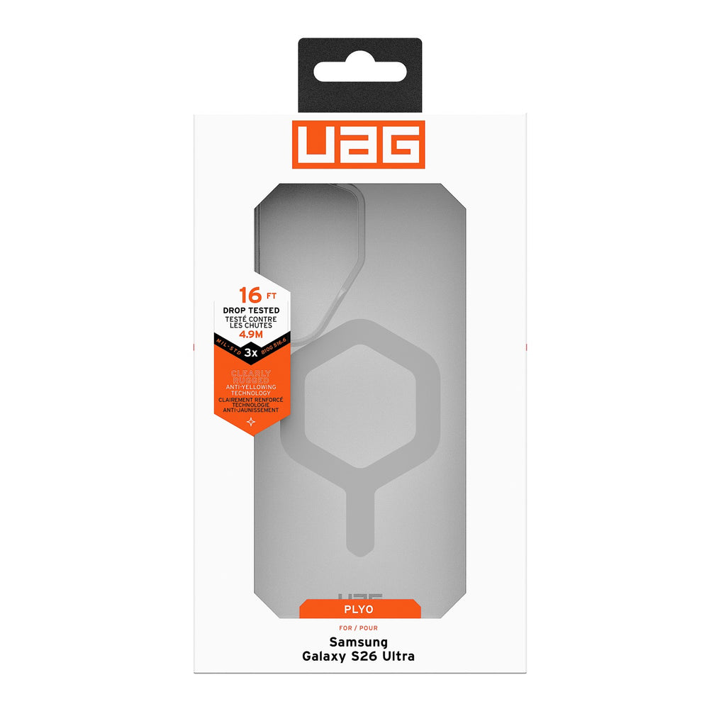 UAG Plyo Magnetic Case - Samsung Galaxy S26 Ultra - Ice & Silver
