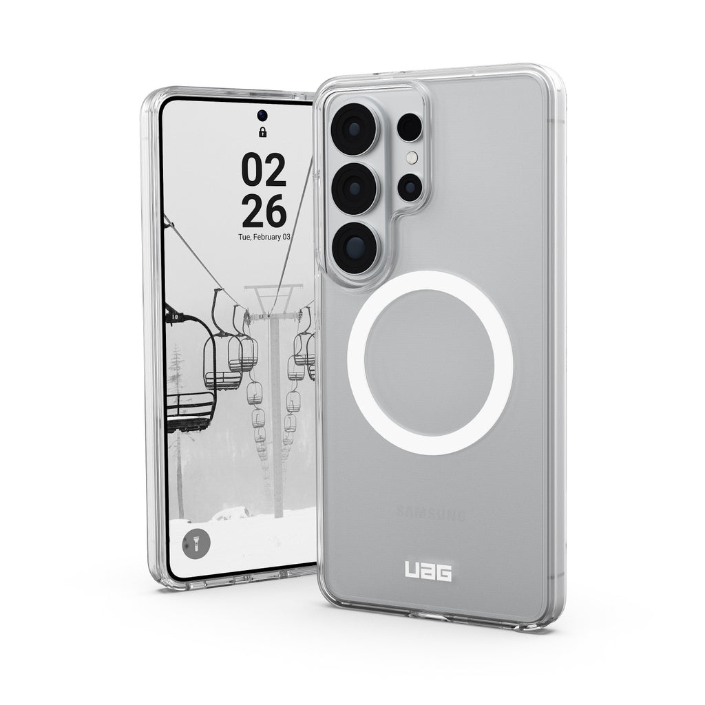 UAG Scout Clear Magnetic Case - Samsung Galaxy S26 Ultra - Ice & White