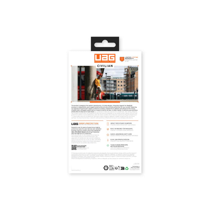 UAG Civilian Magsafe Case - Apple iPhone 17 - Black