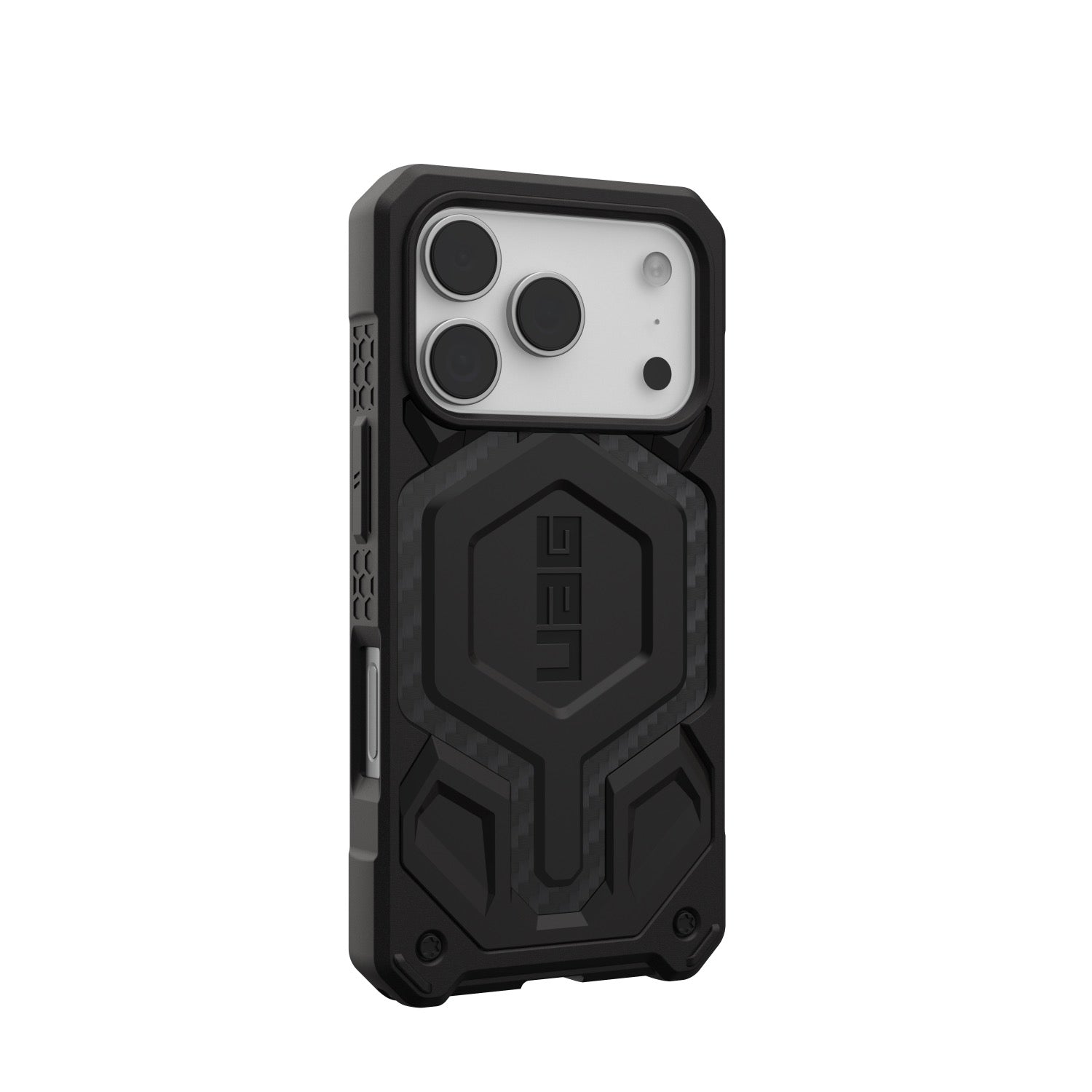 UAG Monarch Pro Case - Apple iPhone 17 Pro - Carbon Fibre