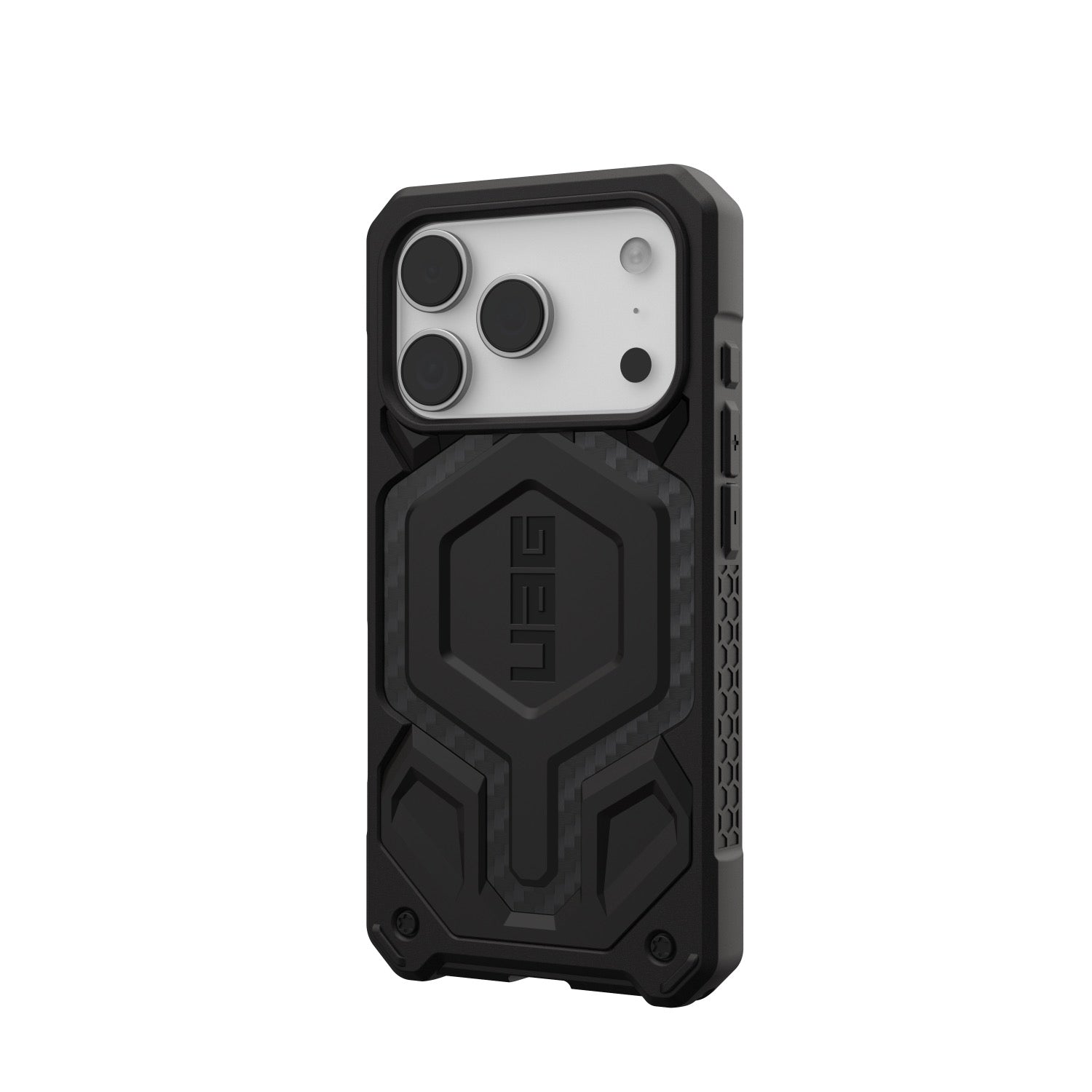 UAG Monarch Pro Case - Apple iPhone 17 Pro - Carbon Fibre